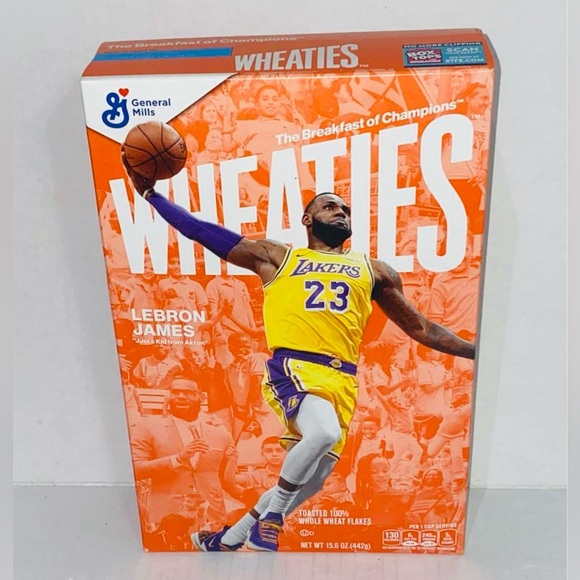 Lebron James Unopened Collectible Wheaties Box Limited Edition Champion Year - Picture 2 of 5